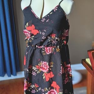 Black Rose Skater Dresa